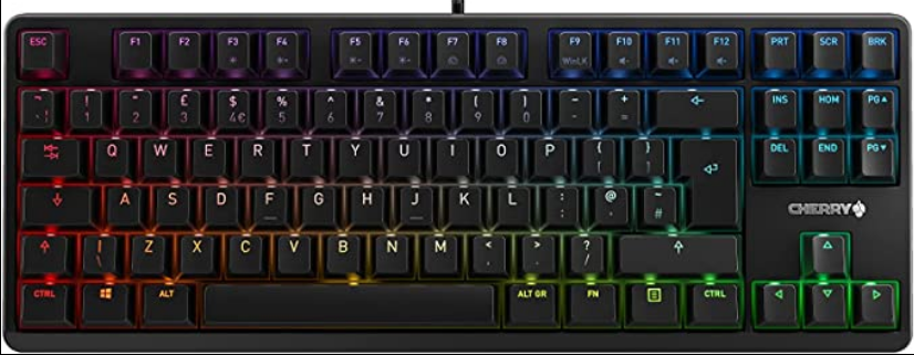 The Cherry G80-3000N TKL RGB Keyboard